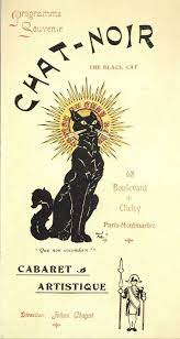 Blackcats Cha C9ret 1890s Crm Jpg Image Cat Posters Black Cat Art Cat Art