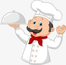 Cartoon chef desain logo restoran desain logo kartun. Chef Cooking Clipart Png 1886102 Png Images Pngio