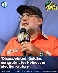 Dennis, Golding ready for showdown in St Andrew South race A gentleman's  handshake between People's National Party candidate Mark Golding (left) and  the Jamaica Labour Party candidate, Dane Dennis, after they signed