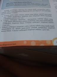 Otot sekat rongga dada mengerut, volume rongga dada mengecil, udara keluar. Jelaskan Macam Macam Volume Pernapasan Brainly Co Id