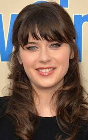 Zooey deschanel is having some fun with a new look. Zooey Deschanel With No Bangs Whoa The Hollywood Gossip