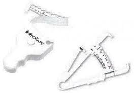 Myotape Accufitness Fat Caliper Kit To Measure Body Fat