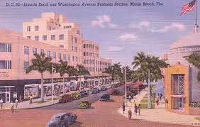 Vintage 1940 S Miami Beach Florida Postcard Lincoln Road Etsy Miami Beach Miami Beach Florida Motel Miami Beach