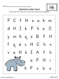 Alphabet Letter Hunt Letter H Worksheet Color Kindergarten Alphabet Letters Letter H Worksheets Preschool Letters