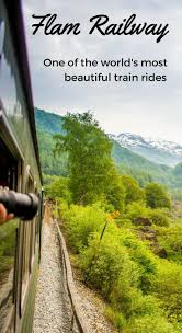One Of Norway S Top Tourist Attractions The Flam Railway Is Also One Of The World S Most Beautiful Train Rides Hop Norway Vacation Train Rides Norway Travel