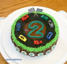 Cars the movie birthday cake 2 tiered cars birtrhday cake for 2 year old little boy named bradyn. Pictures On Birthday Cakes For 2 Year Old Boys