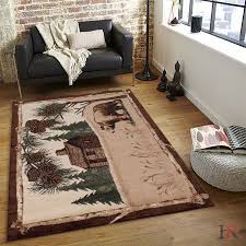 Check spelling or type a new query. Hr Rustic Cabin Area Rug Bear And Lodge Design Walmart Com Cabin Bedroom Decor Log Cabin Decor Cabin Rugs