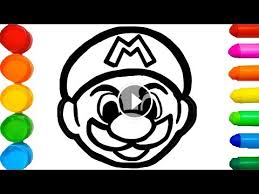 Super Mario Glitter Coloring And Drawing Learn Colors For Kids Learning How To Draw Kids Art Time Colors Sales And Marketing Sales Strategy Learning Colors