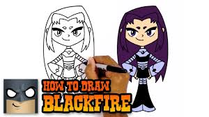 Follow the instructions and try to draw raven, one of the main characters in the teen titans go! How To Draw Blackfire Teen Titans Go Art Tutorial Youtube
