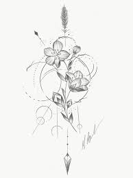 A geometry tattoo is directly related to sacred geometry. Flower Flowertattoo Flowerstattoo Tattooart Drawing Tattoo Drawings Floral Tattoo Design Tattoos