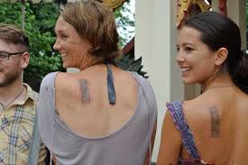 On the other hand, some animals stand for gentleness and sweet taste. Tattooed In Thailand A Backpacker Rite Of Passage