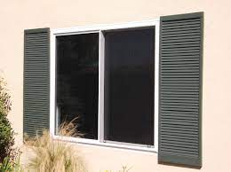 Before After Retractable Window Awning Installation Cernay La Ville