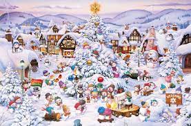Arbor day autumn bastille day christmas day of the dead earth day easter father's day groundhog's. Christmas Choir 1000pc Jigsaw Puzzle By Piatnik Jigsawpuzzle Com Au