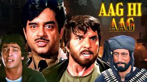 Aag Hi Aag 🔥 Dharmendra & Shatrughan Sinha का एक्शन से भरपूर संघर्ष!