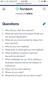 Booktube Newbie Tag Questions Youtube Channel Ideas This Or That Questions Youtube Questions