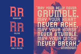 山がモチーフのフォント！？