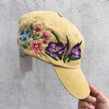 Hey All I M Excited To Take Part In The Labor Day Sales On Etsy Visit Kazkova Shop To Order Hats With 20 Embroidery Patterns Hat Embroidery Hand Embroidery