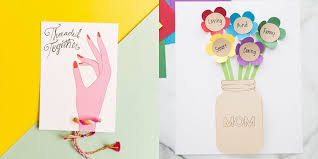 To make your card, simply print, cut around the outline, and fold down the center! 23 Diy Mother S Day Cards Homemade Mother S Day Cards