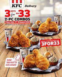 Tue, aug 3, 2021, 8:15pm edt 3 For Rm33 Promo L Kfc Malaysia