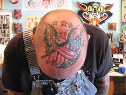 Perhaps this tattoo is an attempt to cool frictions that often flare up while living amongst those few americans who resent the chicano presence in the u.s. Head Tattoos 25 Macho Collections Design Press