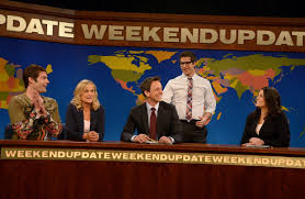 Cecily Strong and Colin Jost Are Saturday Night Lives Newest Weekend  Update Anchors - WSJ