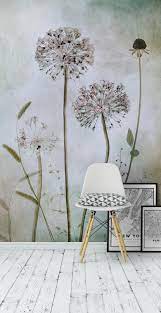Sovrum Diy Wall Wallpaper Floral Wallpaper Wall Murals