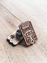 Sheikah Slate Wooden Pin Enamel Pins Enamel Pin Zelda Etsy Enamel Pins Hat Pins Crystal Jewelry