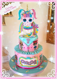 Lol surprise doll unicorn cake. Lol Unicorn Cake By Simona Lovely Cakes Quiero Tres Pasteles De Los Mandan Por Favor De Los Huevos Funny Birthday Cakes Lol Doll Cake Birthday Cake Kids