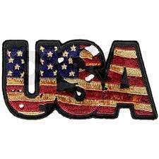 Usa Patch Greeting Card By Dan Cafepress In 2021 Vintage Patches Flag Patches Vintage Flag