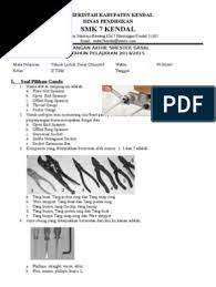 1 setiap satu kali putaran penuh (360o) pada skala thimble micrometer menunjukkan gerakan sepanjang adalah: Soal Pdto Fix Pdf