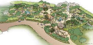 London Tiger Artist Rendering Zoo Map Zoo Architecture Zoo Pictures