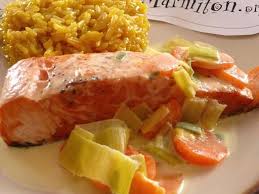 Pave De Saumon Safrane Recette Recettes De Cuisine Recette Pave De Saumon Recette Poisson