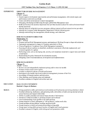 The basis of eha training programmes in wpro. Risk Management Resume Samples Velvet Jobs