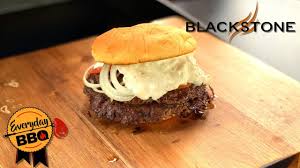 Gyro Burger On The Blackstone Griddle Blackstone Griddle Smashburger Recipe Youtube In 2020 Smash Burger Homemade Tzatziki Sauce Blackstone Griddle
