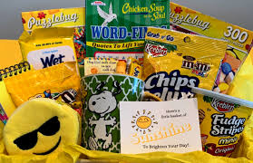 Buckets, box, bags, anything woiuld work for this! Box Of Sunshine Gift Ideas Free Printables Life Reenvisioned