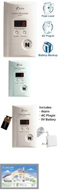 Best combo—try this kidde alarm to. Carbon Monoxide Detectors 115943 Nighthawk Ac Plug In Operated Carbon Monoxide Alarm With Display Kn Copp 3 Buy It Now Only Ac Plug Carbon Carbon Monoxide