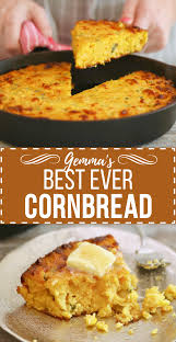 Gemma S Best Ever Cornbread Recipe Gemma S Bigger Bolder Baking Recipe Cornbread Recipe Sweet Corn Bread Recipe Homemade Cornbread
