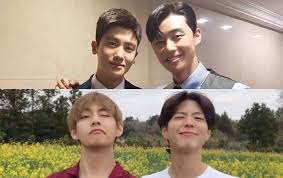 Park seo joon to reportedly join brie larson and more in the marvels. Park Seo Joon Hyungsik And Park Bo Gum Support V At Bts Concert