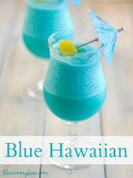 Blue Hawaiian Cocktail Flour On My Face Recipe Hawaiian Cocktails Frozen Cocktails Best Summer Cocktails
