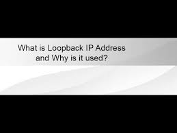 What Is Loopback Ip And Why It S Used Tamil Youtube