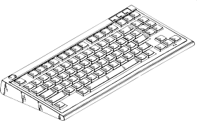 Black And White Computer Keyboard Clipart Pin By Clickworks On Colouring Book Keyboard Computer Keyboard Color Worksheets