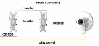 To the first 3way switch box. How To Wire A 3 Way Switch Conquerall Electrical Ltd