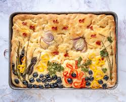 Kovrizhka 's recipe is not something new: How To Make Focaccia Bread Art With Vegetables Herbs Sugar Geek Show
