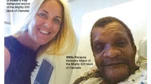 Willie Parsons, 'mayor' of Clematis, takes ill