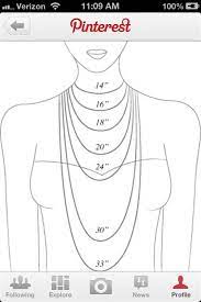 Will fall a few inches below the collarbone and allow a little more breathing room. What Necklace Length Would You Prefer