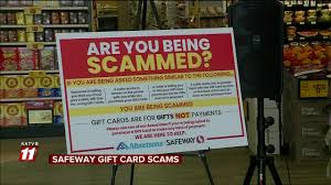 Check spelling or type a new query. Safeway Adding New Signs To Warn About Gift Card Scams