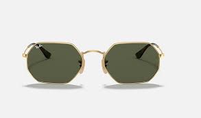 An octagon can be defined as a polygon having eight sides joined together with one another, eight interior angles, and eight vertices. Ray Ban Octagonal Classic Rb3556n Gold Metal Green Lenses 0rb3556n00153 Ray Ban Usa