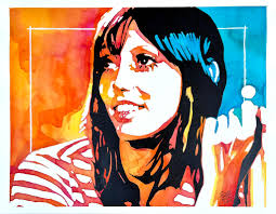 Title: Shelley Duvall- Watercolour by Paul Lovering.  https://paul-lovering.pixels.com/featured/shelley-duvall-paul-lovering.html
