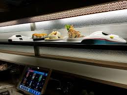 All Aboard The Sushi Train Best Serve Yourself Sushi Spots Conveyor Belt Sushi Sushi Express Self Serve