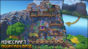 In the biggest house of the first village, one of the floor blocks hid a ladder down into the ocean. Minecraft Mountain Base With Everything You Need To Survive Youtube